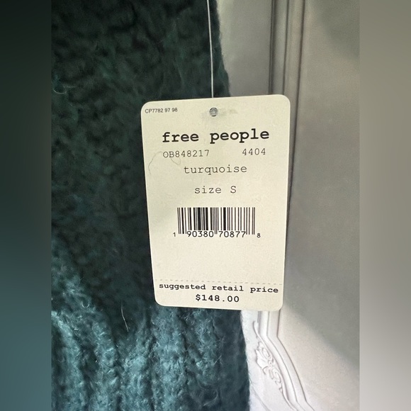 💙HP💚Free People Women's Fluffy Fox Sweater - Picture 4 of 6